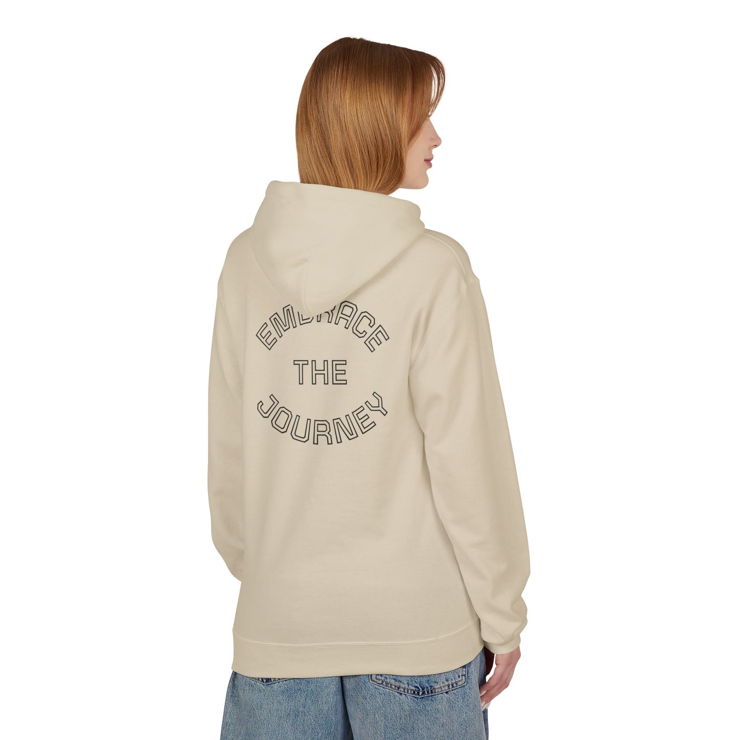 Embrace the Journey Fleece Hoodie - Unisex Softstyle Sweatshirt