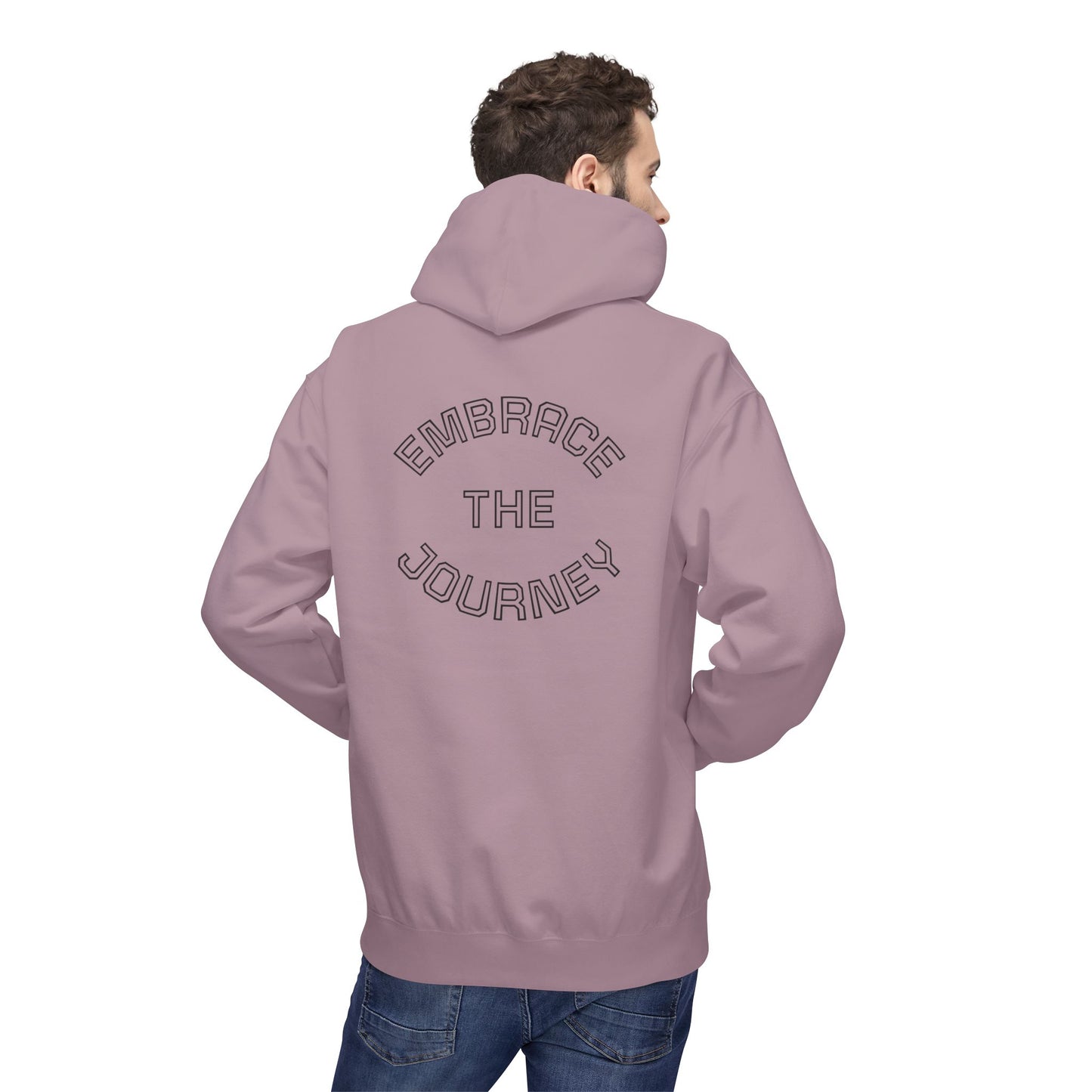 Embrace the Journey Fleece Hoodie - Unisex Softstyle Sweatshirt
