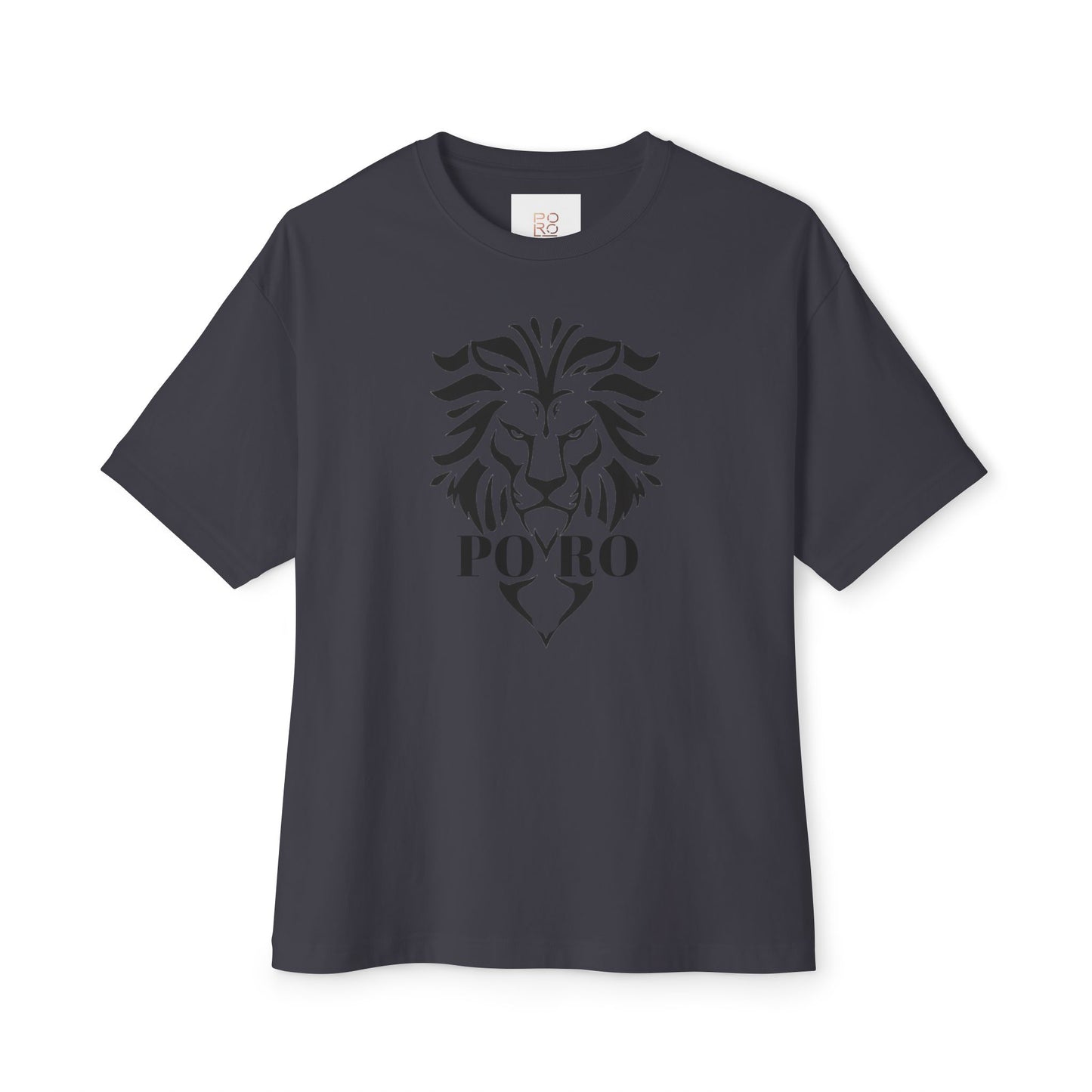 Bold Lion Graphic Oversized Tee - Unisex Boxy Cut - Perfect for Casual Style