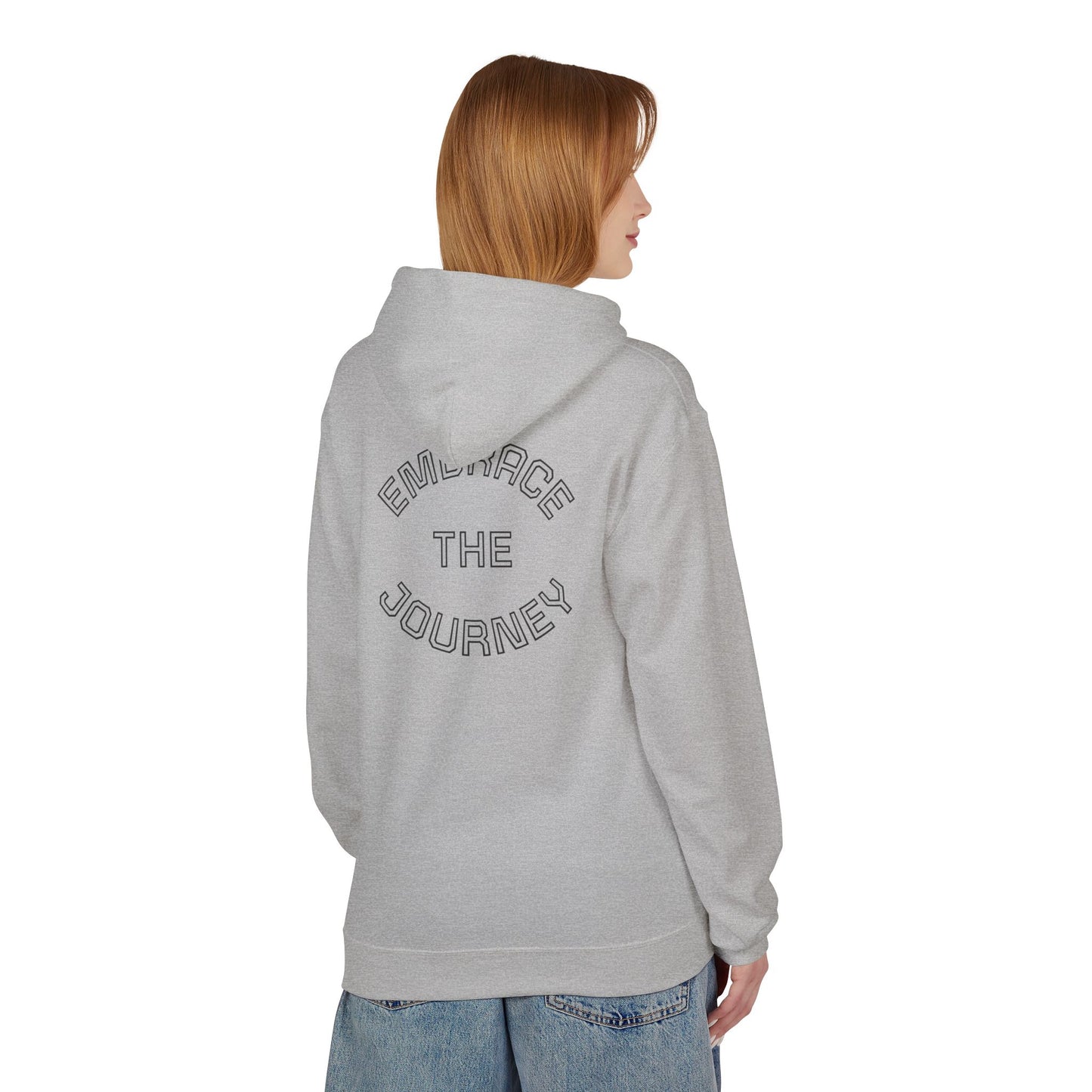 Embrace the Journey Fleece Hoodie - Unisex Softstyle Sweatshirt