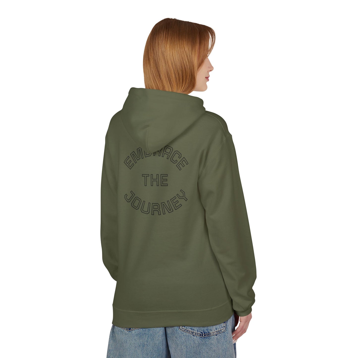 Embrace the Journey Fleece Hoodie - Unisex Softstyle Sweatshirt