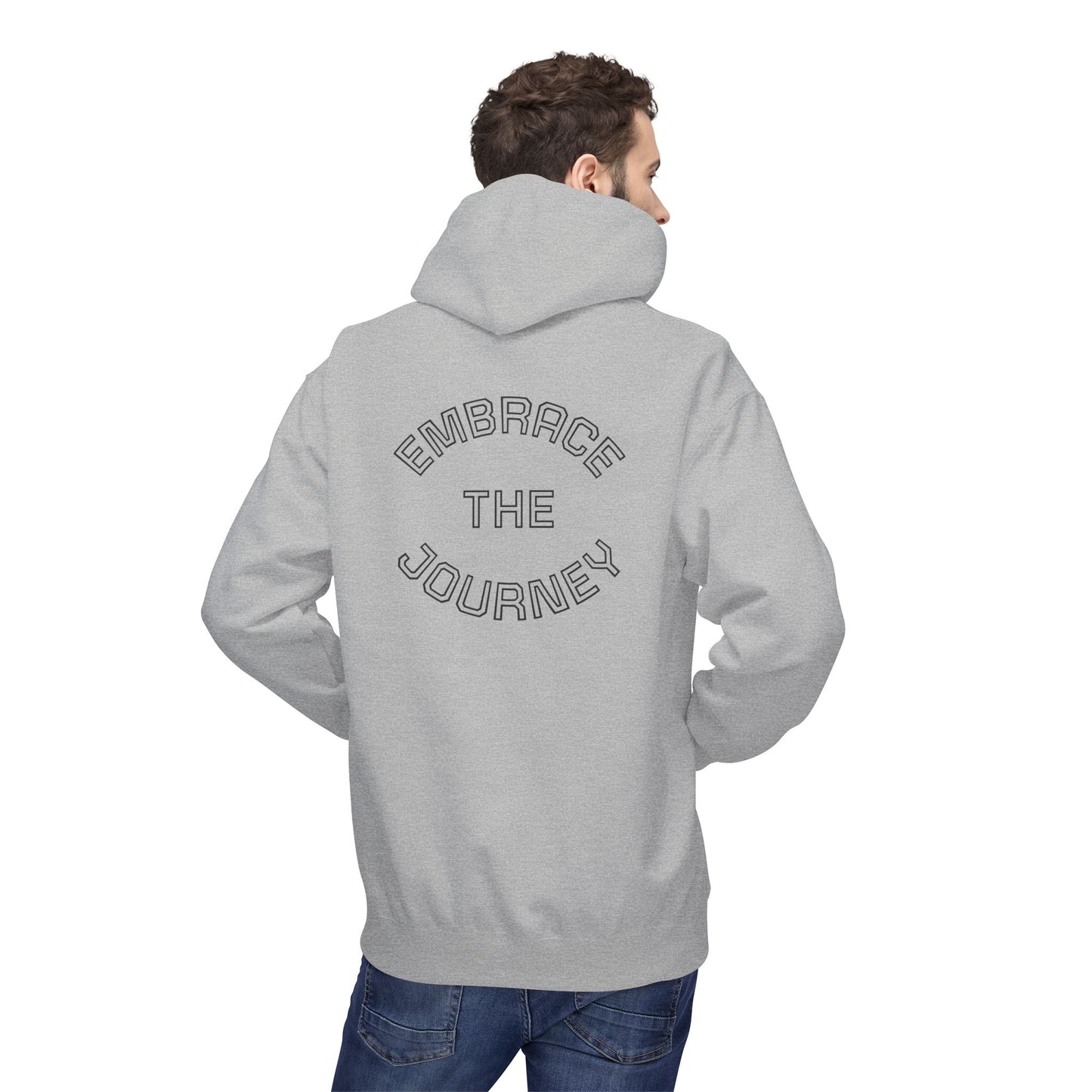 Embrace the Journey Fleece Hoodie - Unisex Softstyle Sweatshirt