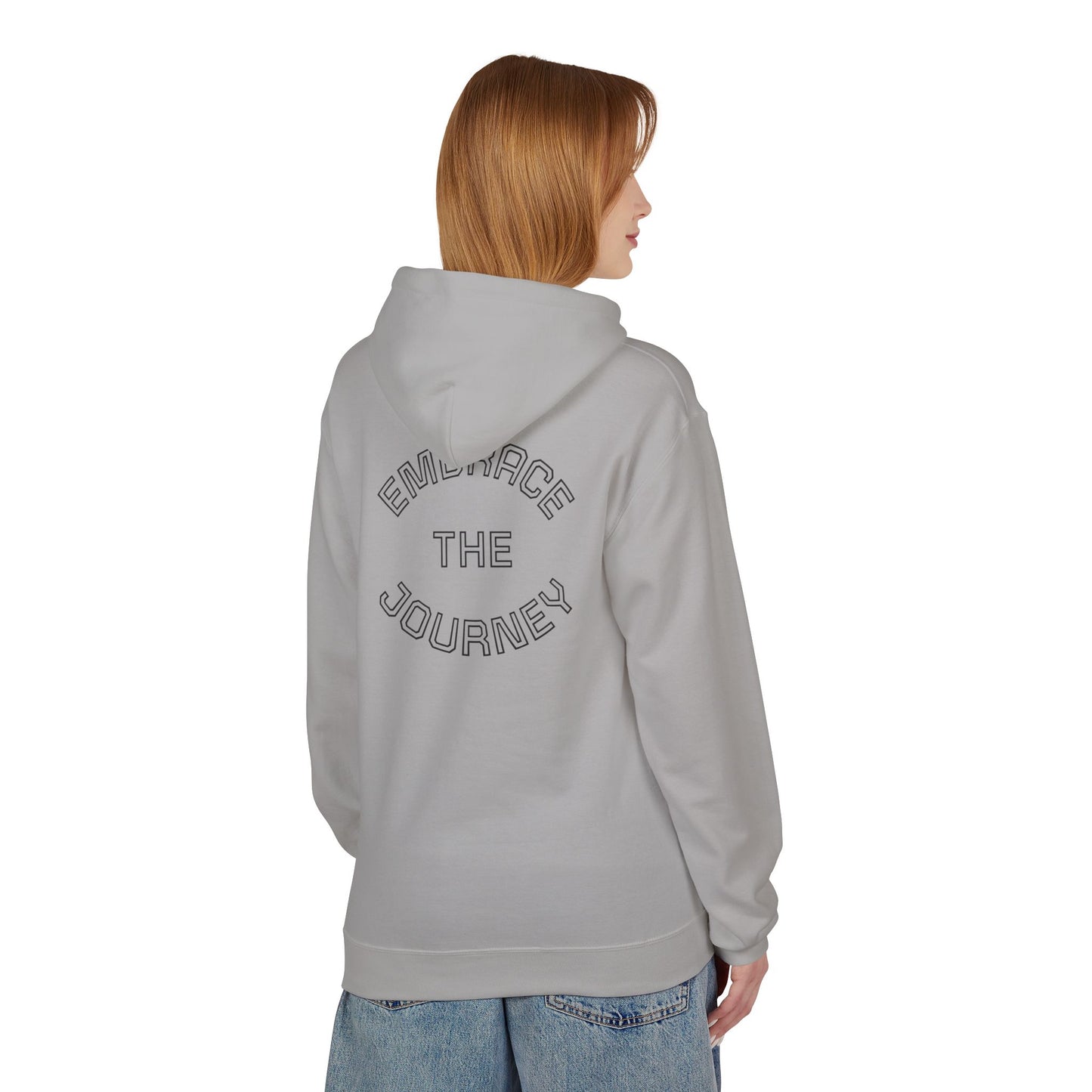 Embrace the Journey Fleece Hoodie - Unisex Softstyle Sweatshirt
