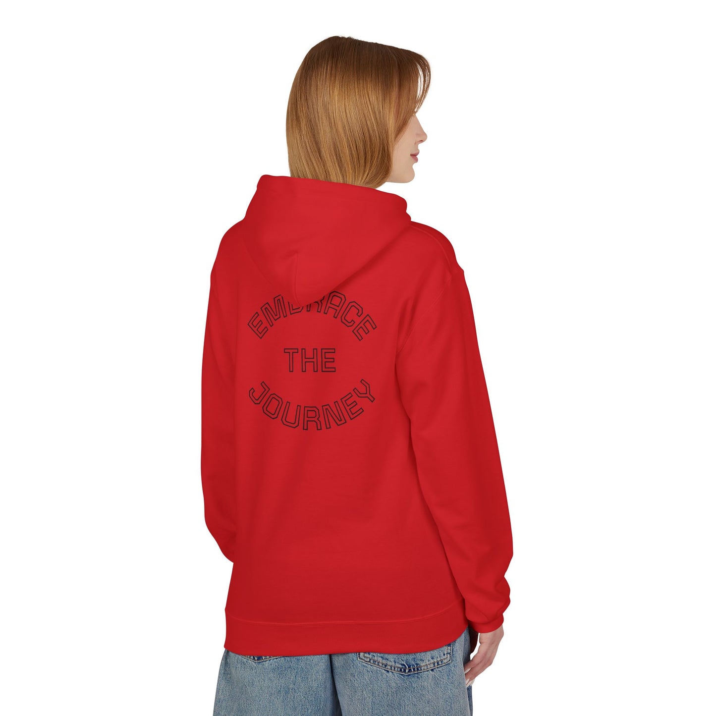 Embrace the Journey Fleece Hoodie - Unisex Softstyle Sweatshirt