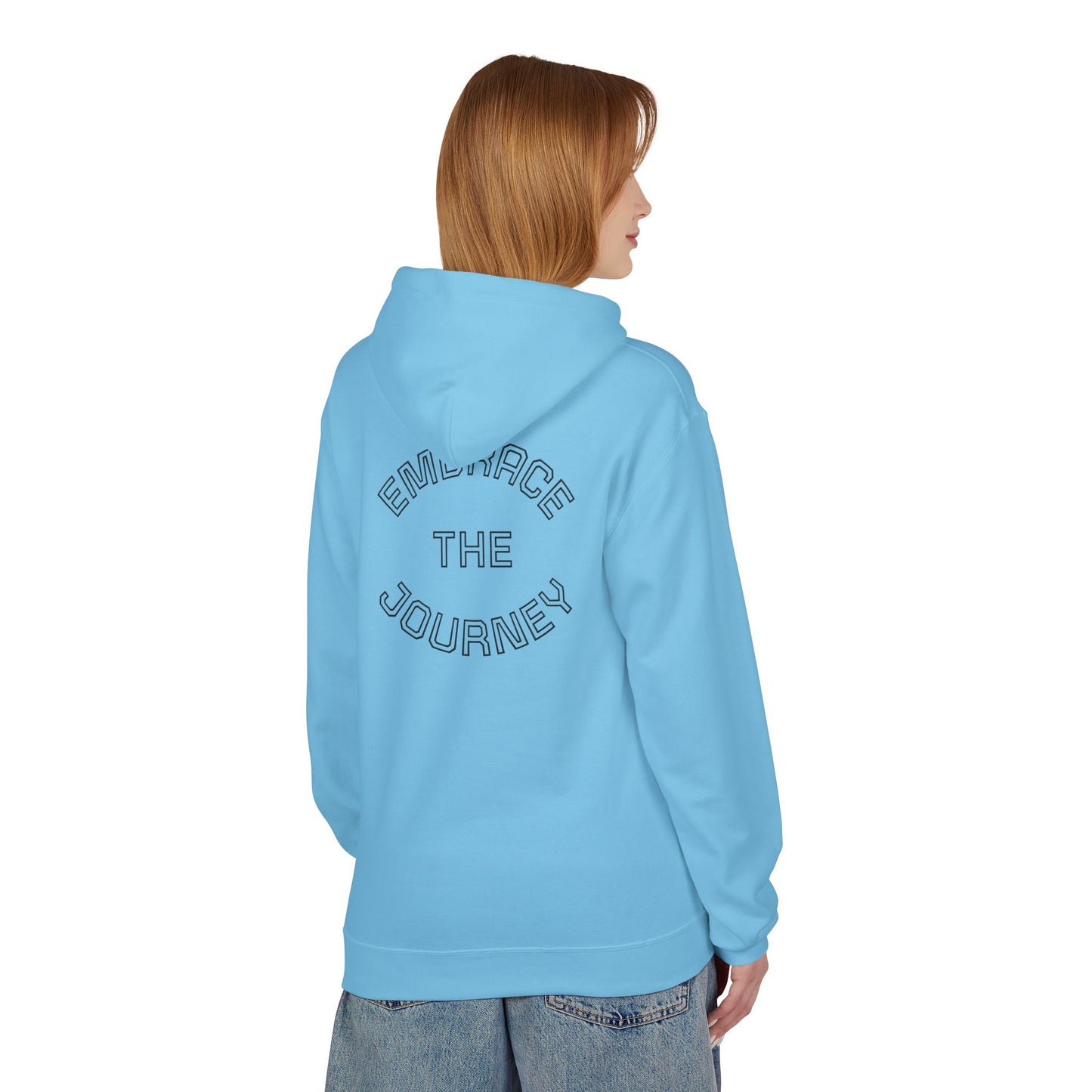 Embrace the Journey Fleece Hoodie - Unisex Softstyle Sweatshirt