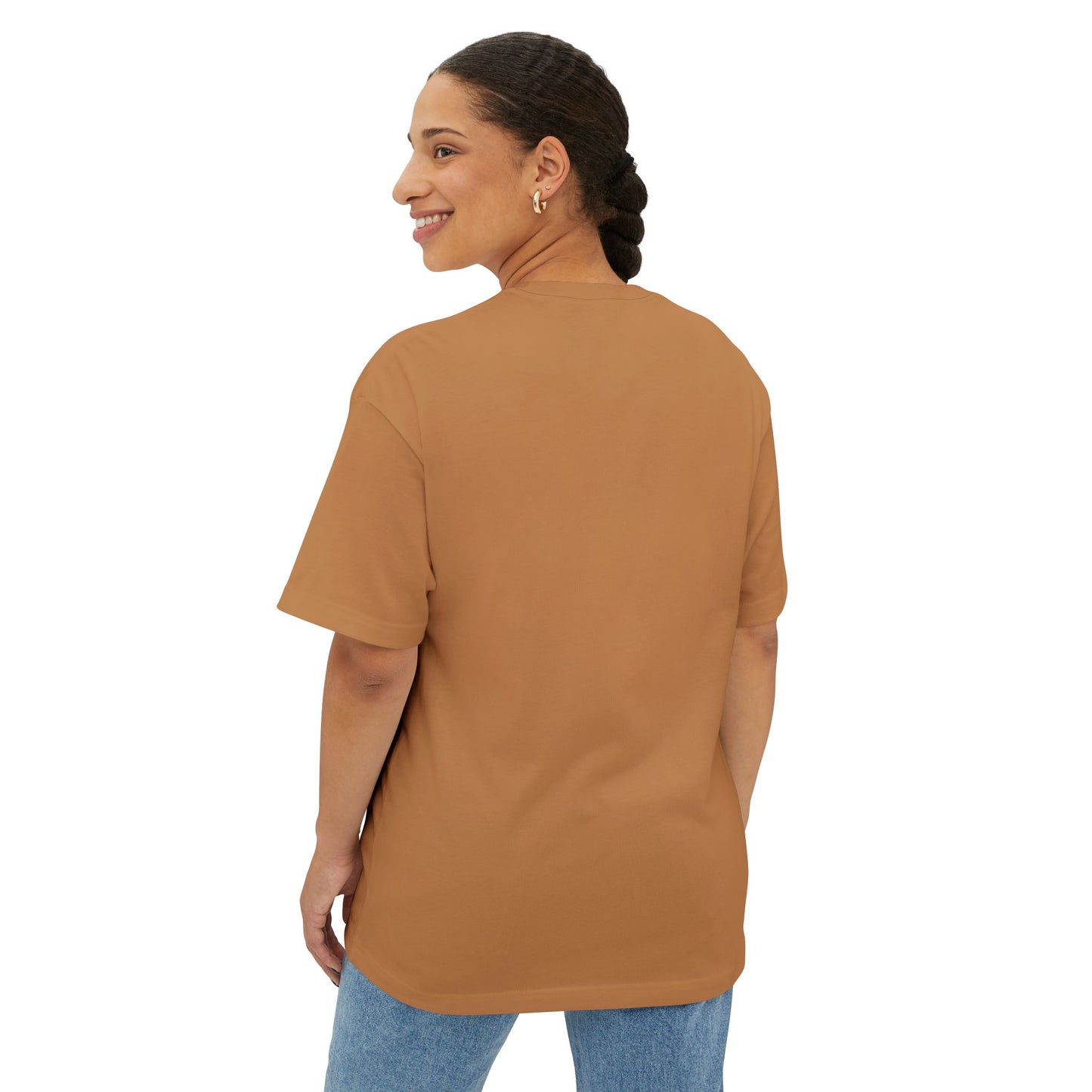 Bold Lion Graphic Oversized Tee - Unisex Boxy Cut - Perfect for Casual Style