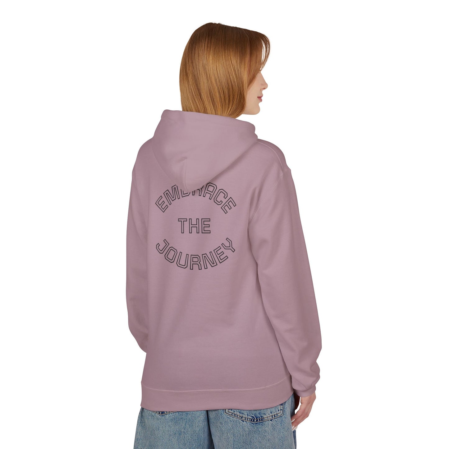 Embrace the Journey Fleece Hoodie - Unisex Softstyle Sweatshirt