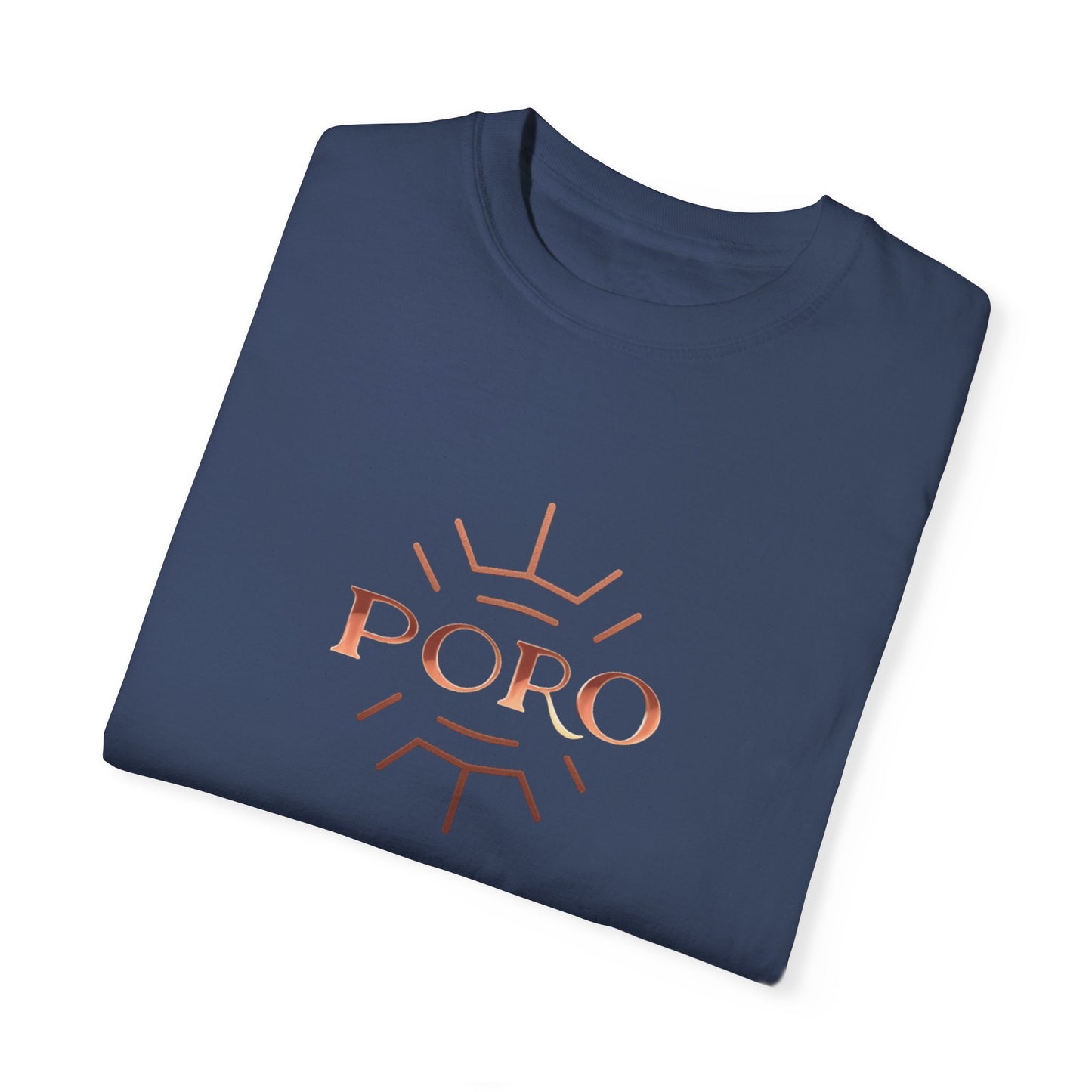 Garment-Dyed T-shirt - Poro Brand - Perfect Fit for Everyone