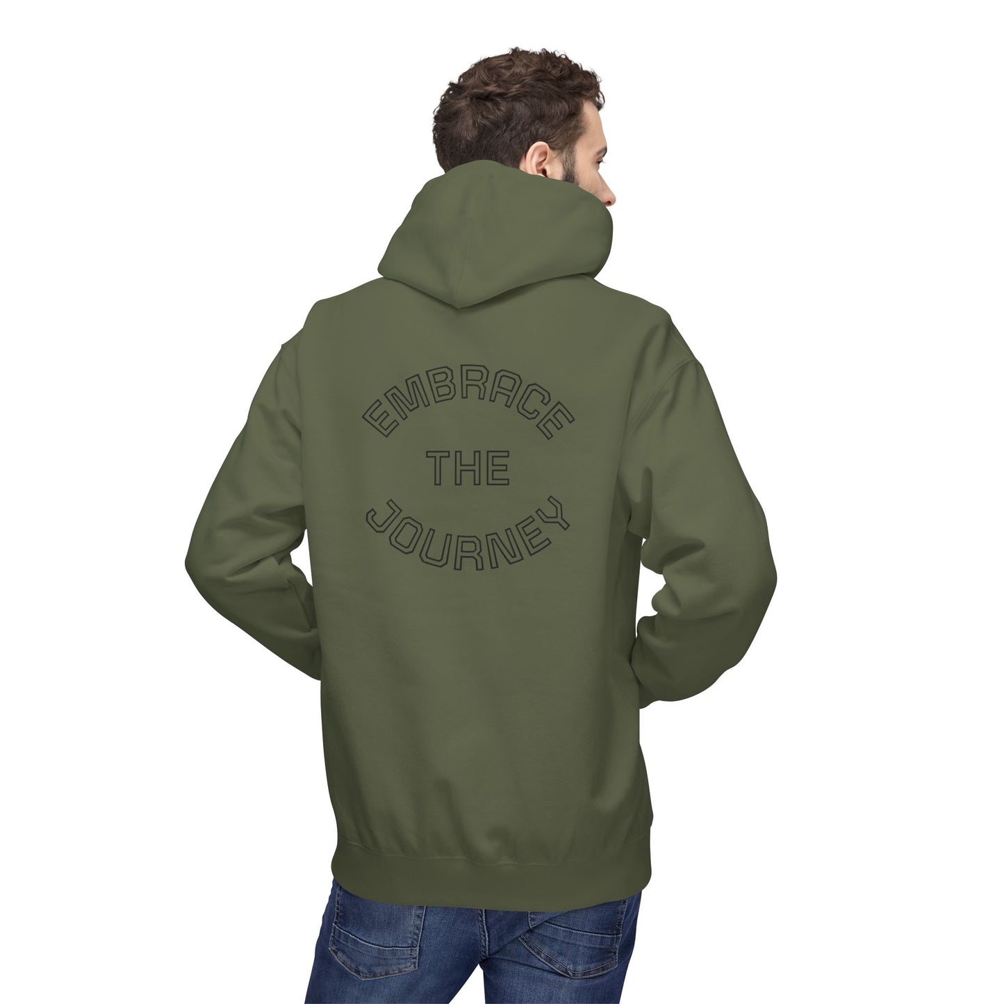 Embrace the Journey Fleece Hoodie - Unisex Softstyle Sweatshirt