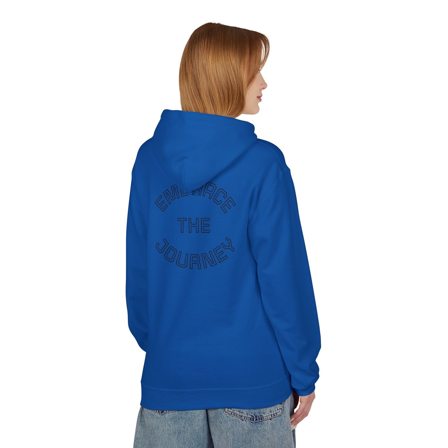 Embrace the Journey Fleece Hoodie - Unisex Softstyle Sweatshirt