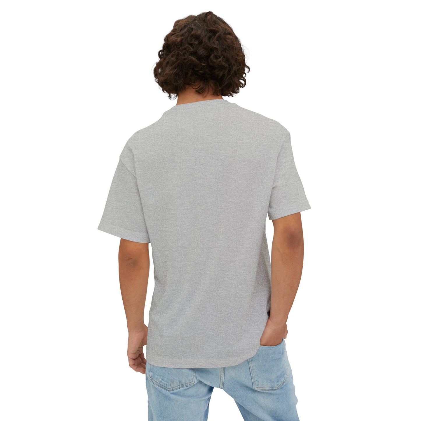 Bold Lion Graphic Oversized Tee - Unisex Boxy Cut - Perfect for Casual Style