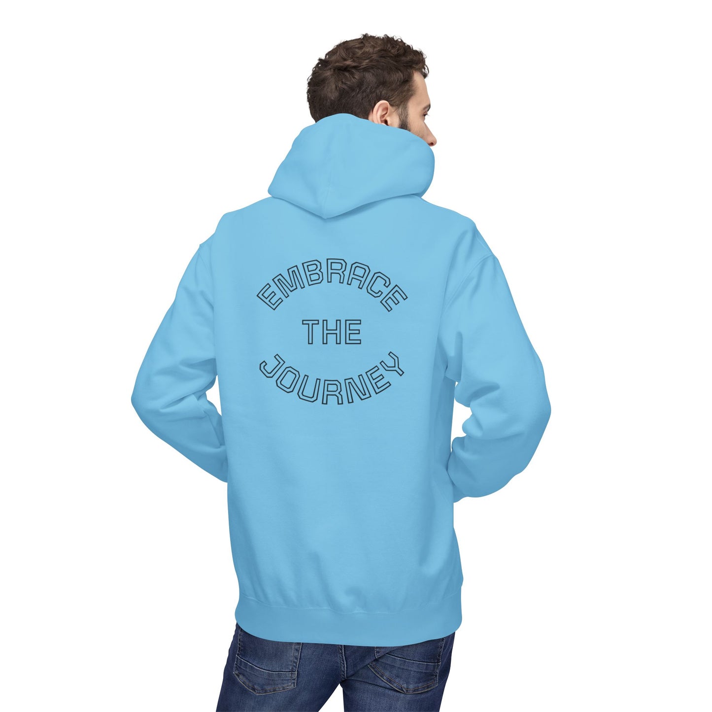 Embrace the Journey Fleece Hoodie - Unisex Softstyle Sweatshirt