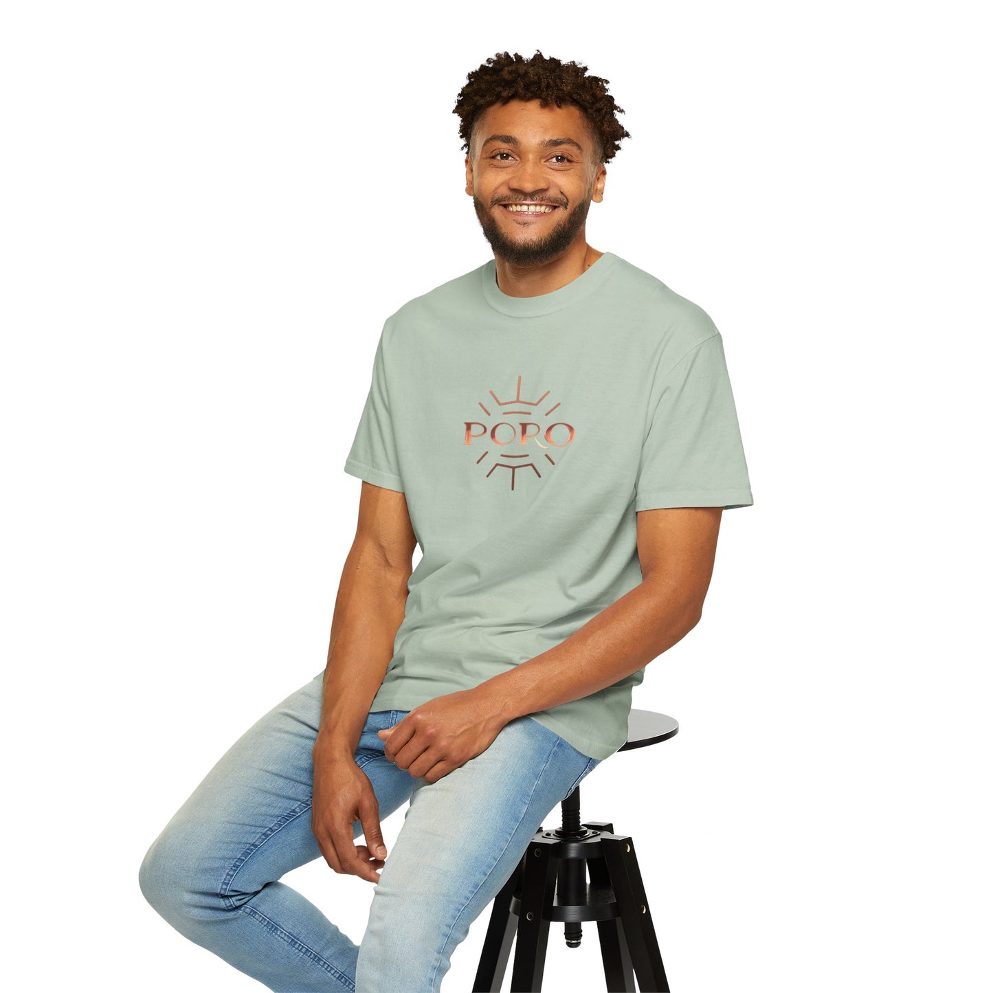 Garment-Dyed T-shirt - Poro Brand - Perfect Fit for Everyone