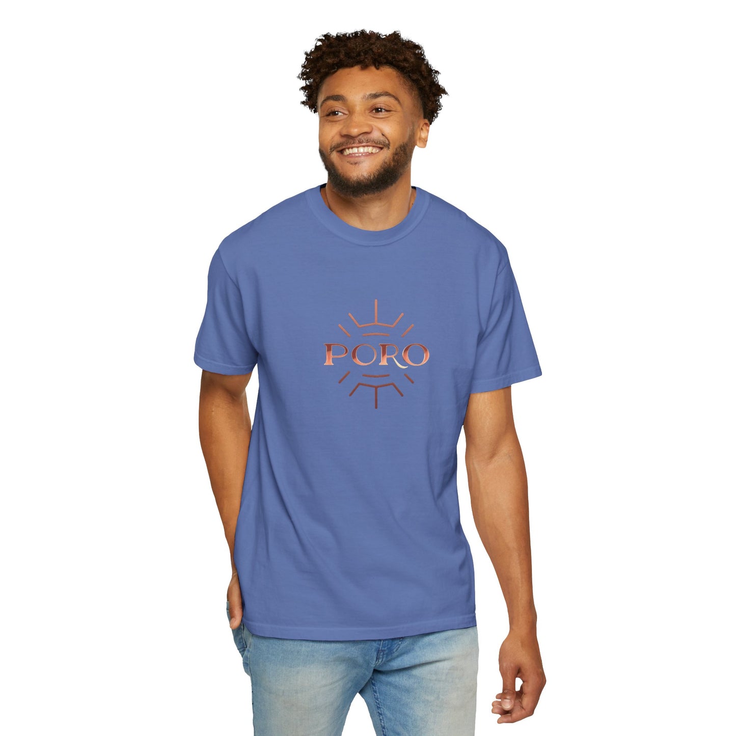 Garment-Dyed T-shirt - Poro Brand - Perfect Fit for Everyone