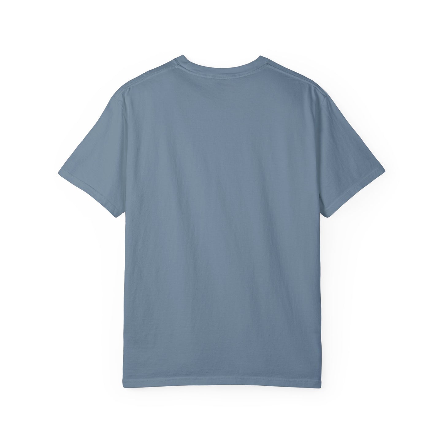 Unisex Garment-Dyed T-shirt with 'PORO' Design - Casual Fashion for Everyday Wear