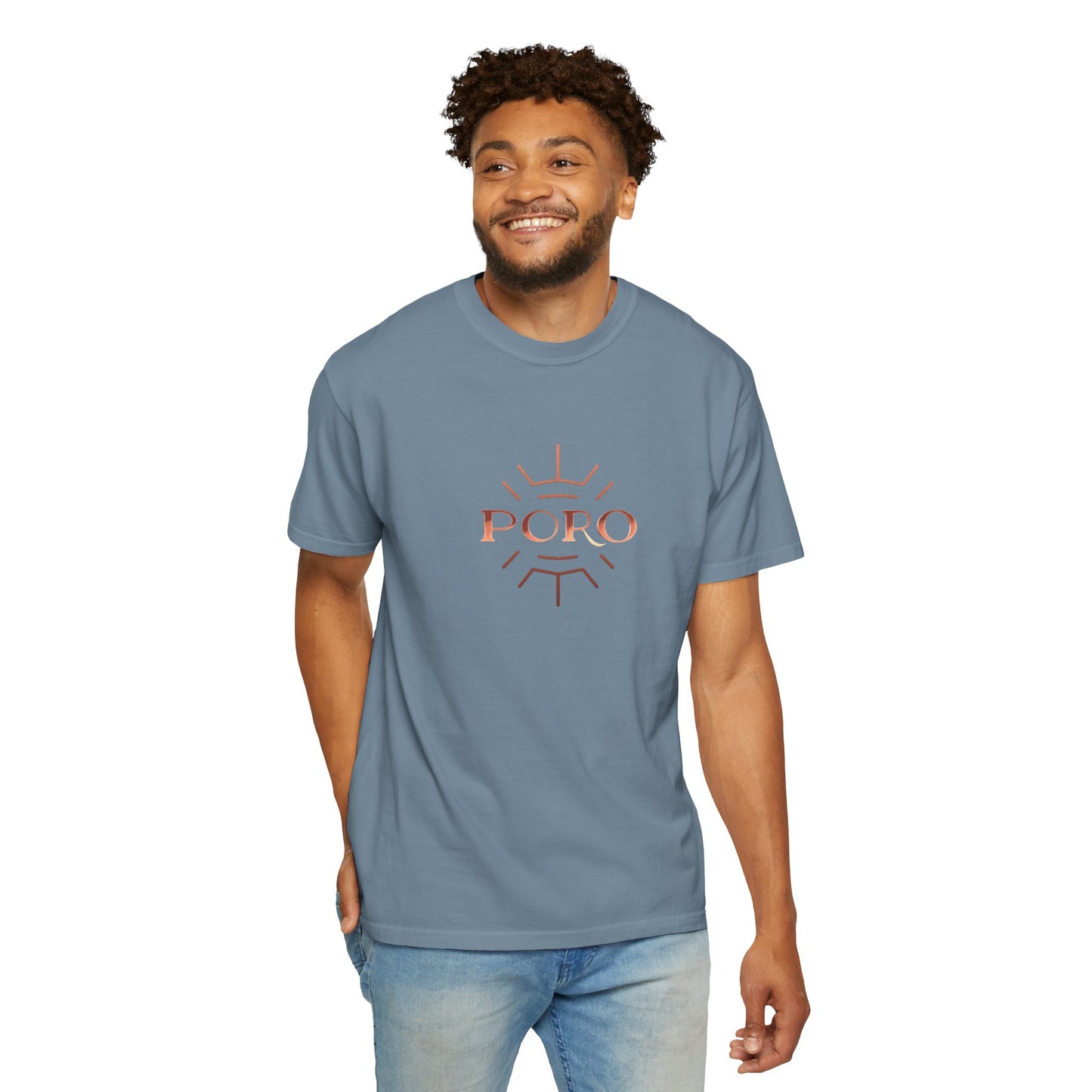 Garment-Dyed T-shirt - Poro Brand - Perfect Fit for Everyone