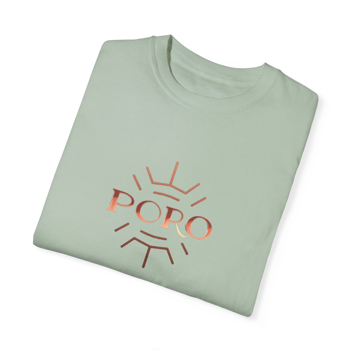 Garment-Dyed T-shirt - Poro Brand - Perfect Fit for Everyone