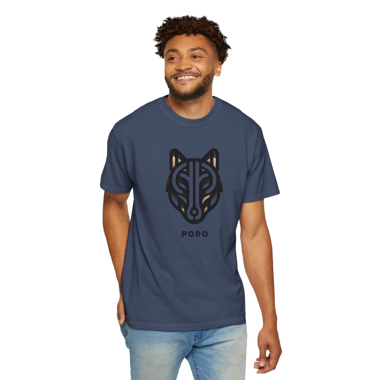 Poro Wolf Unisex T-Shirt - Cool Graphic Tee for Nature Lovers
