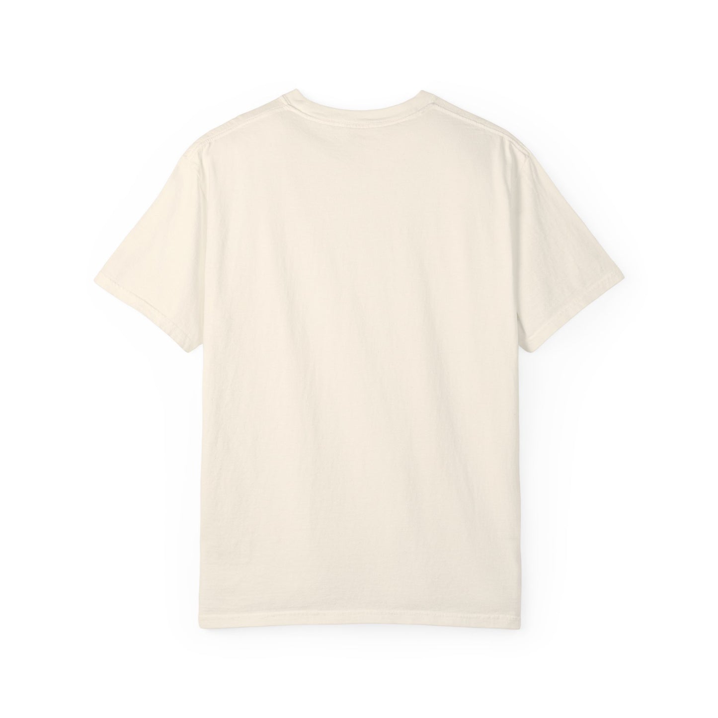 Unisex Garment-Dyed T-shirt with 'PORO' Design - Casual Fashion for Everyday Wear