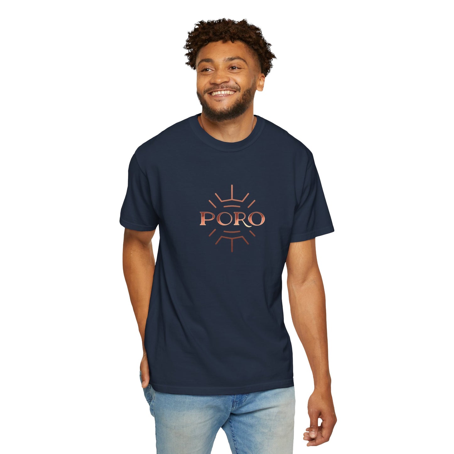 Garment-Dyed T-shirt - Poro Brand - Perfect Fit for Everyone
