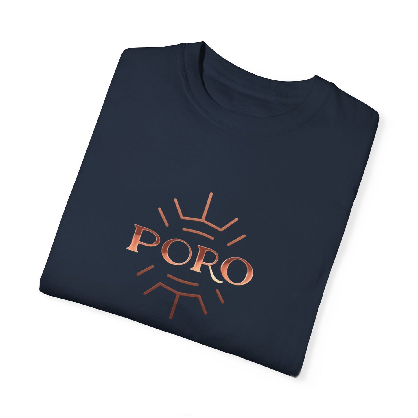 Garment-Dyed T-shirt - Poro Brand - Perfect Fit for Everyone