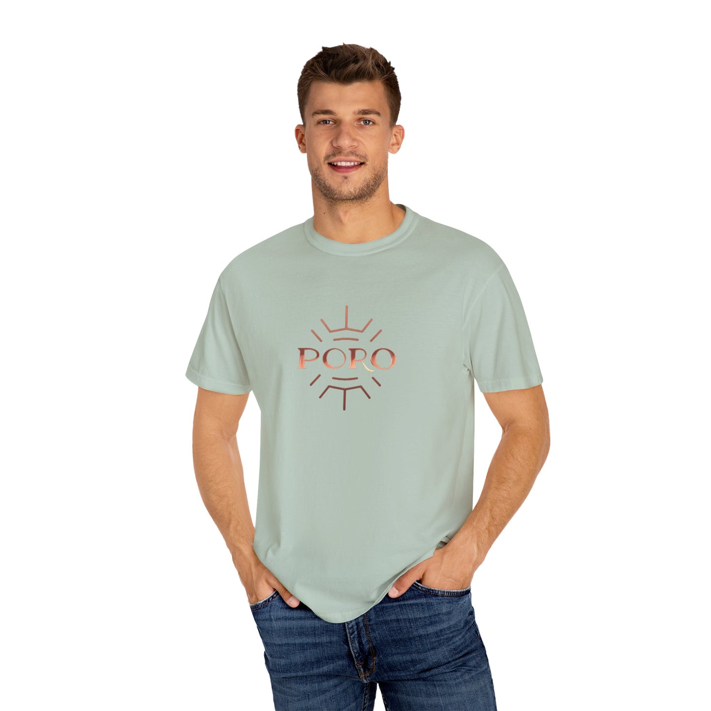 Garment-Dyed T-shirt - Poro Brand - Perfect Fit for Everyone