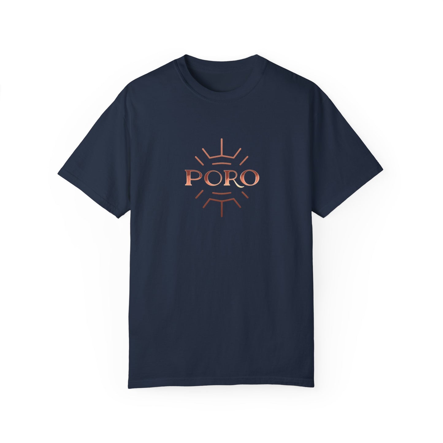 Garment-Dyed T-shirt - Poro Brand - Perfect Fit for Everyone