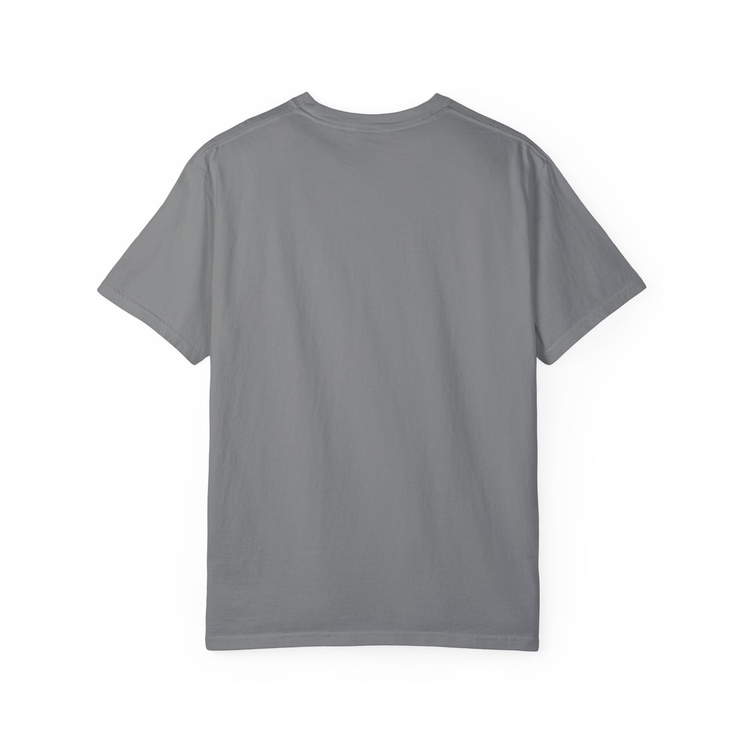 Unisex Garment-Dyed T-shirt with 'PORO' Design - Casual Fashion for Everyday Wear