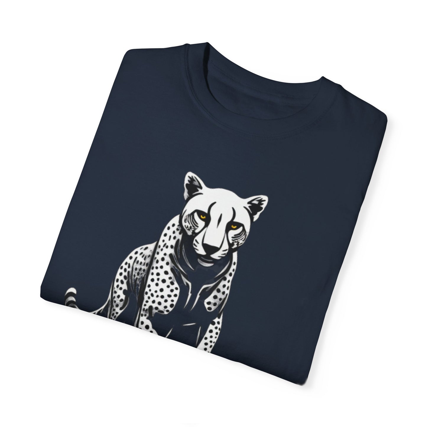 Cheetah Graphic Unisex T-Shirt - Wild Animal Art Tee for Nature Lovers poro brand