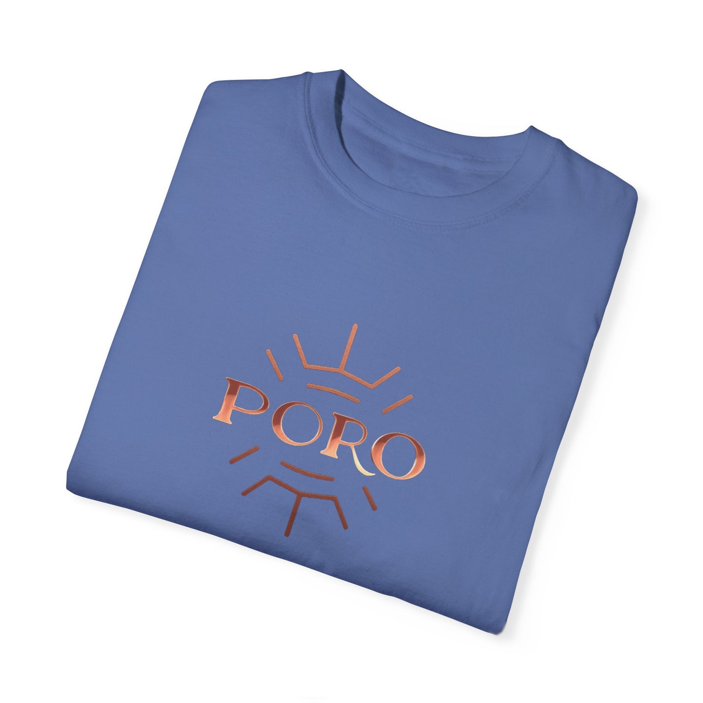 Garment-Dyed T-shirt - Poro Brand - Perfect Fit for Everyone