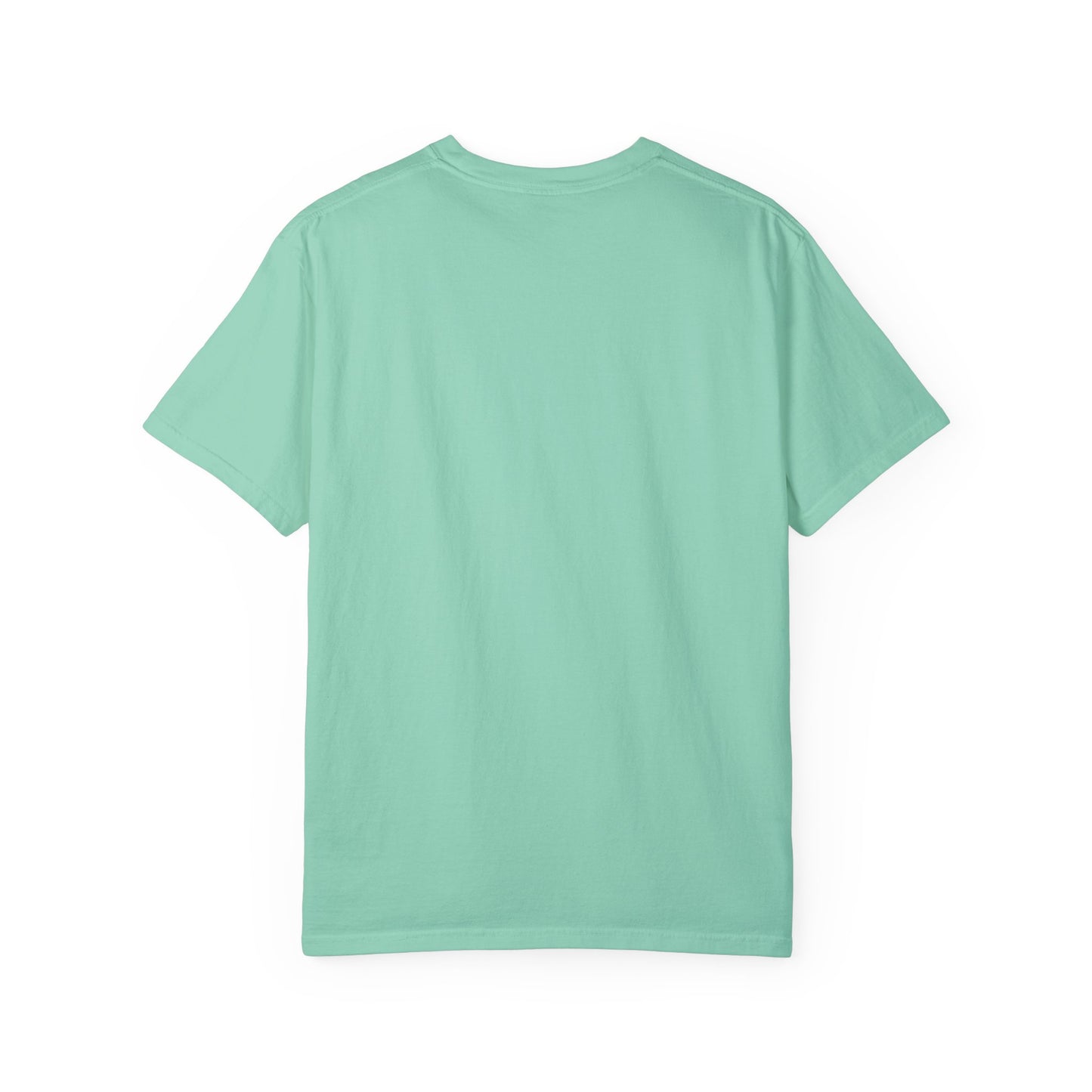 Unisex Garment-Dyed T-shirt with 'PORO' Design - Casual Fashion for Everyday Wear