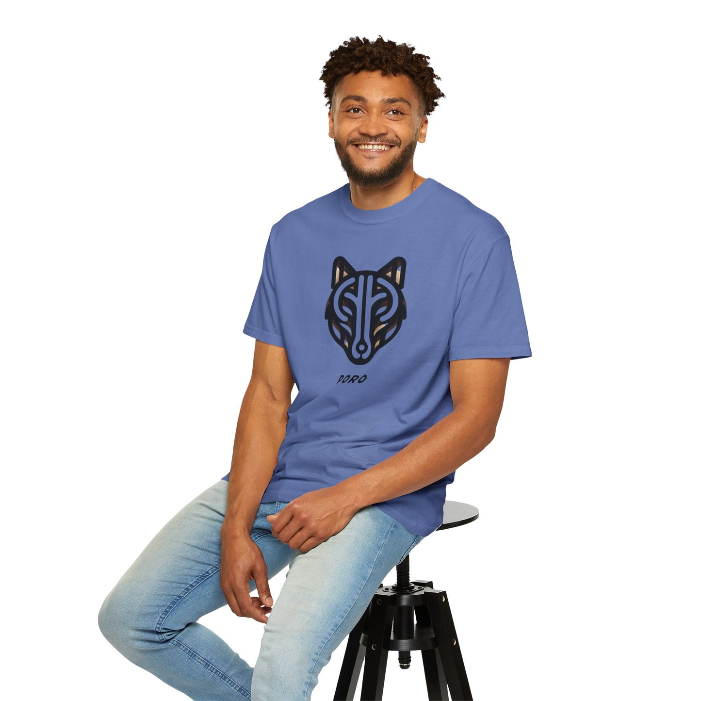Poro Wolf Unisex T-Shirt - Cool Graphic Tee for Nature Lovers