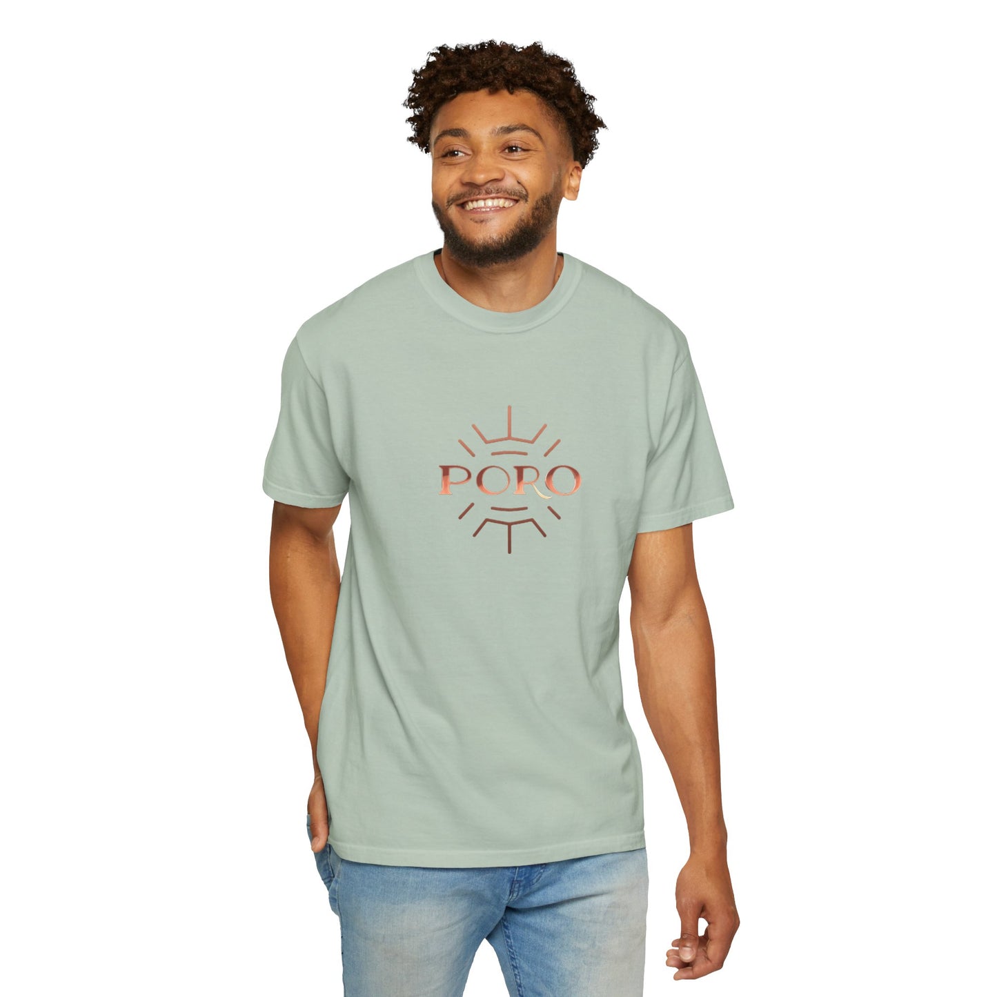 Garment-Dyed T-shirt - Poro Brand - Perfect Fit for Everyone