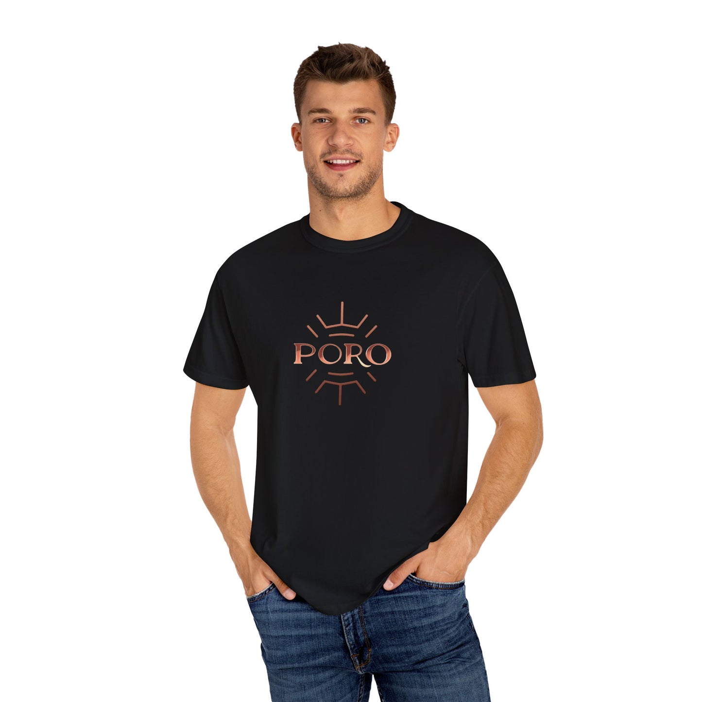 Garment-Dyed T-shirt - Poro Brand - Perfect Fit for Everyone