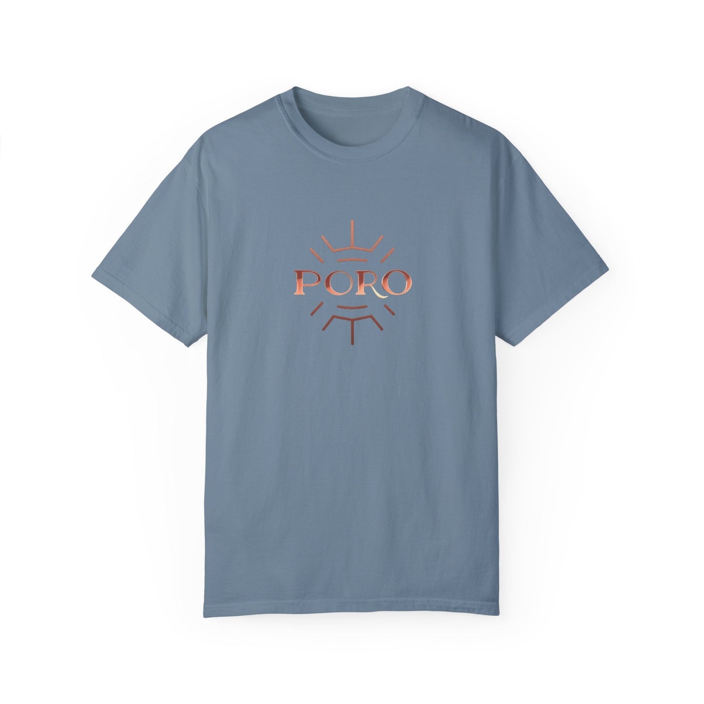 Garment-Dyed T-shirt - Poro Brand - Perfect Fit for Everyone