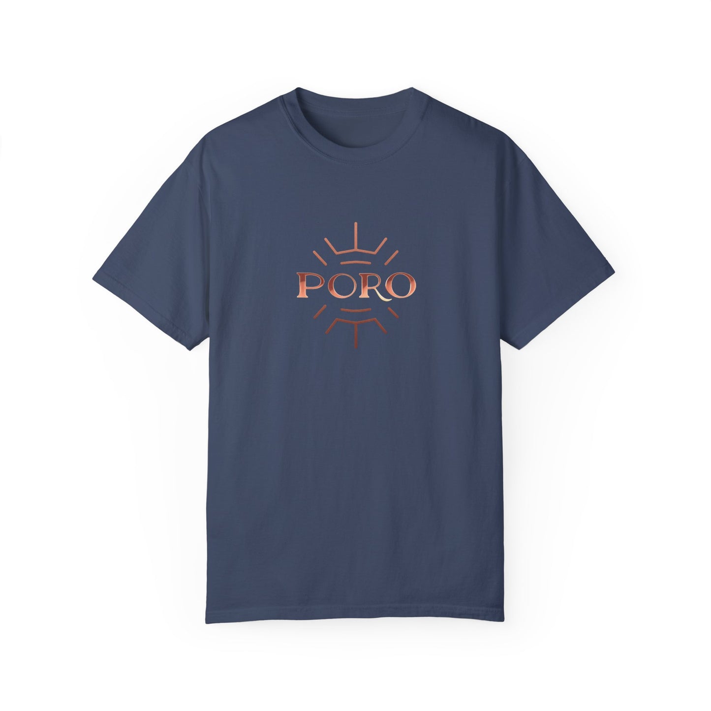 Garment-Dyed T-shirt - Poro Brand - Perfect Fit for Everyone
