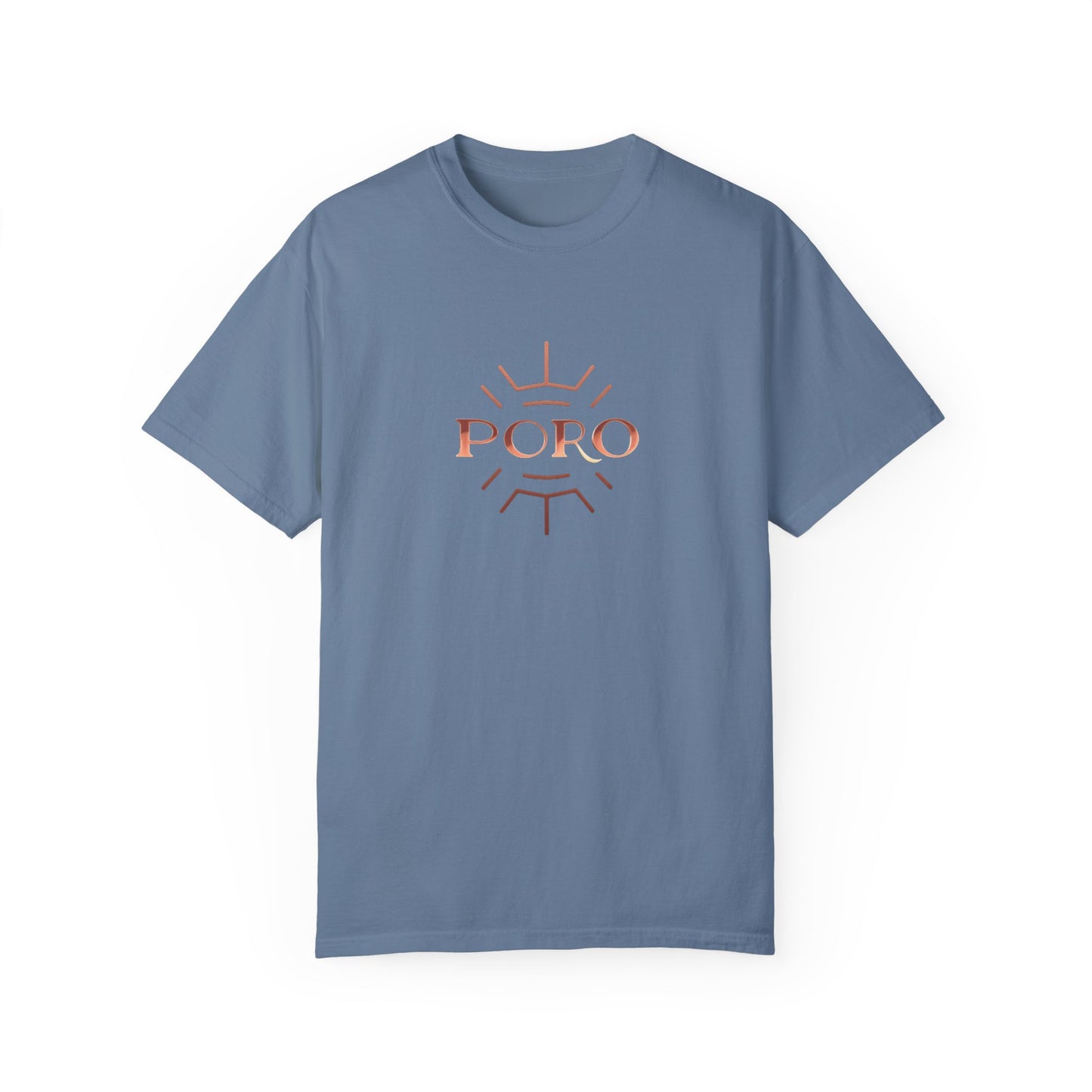 Garment-Dyed T-shirt - Poro Brand - Perfect Fit for Everyone