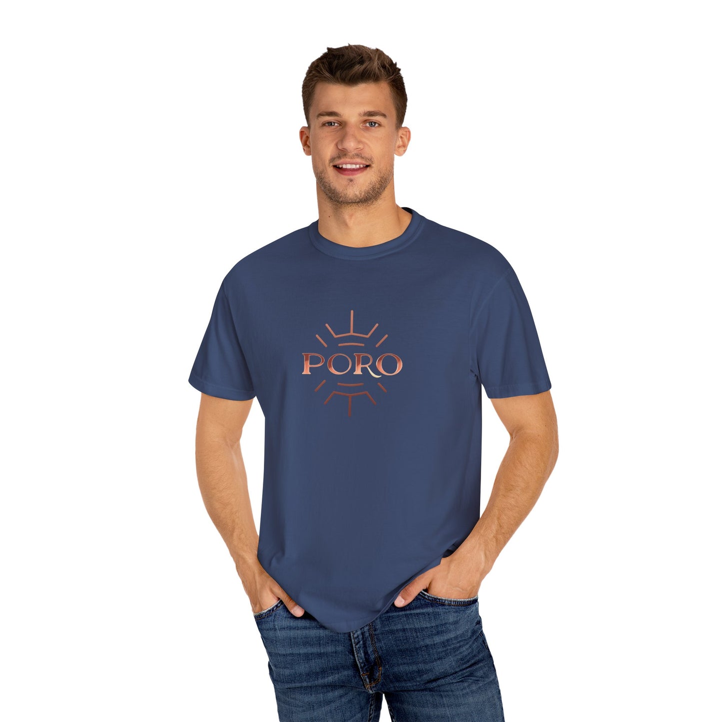 Garment-Dyed T-shirt - Poro Brand - Perfect Fit for Everyone