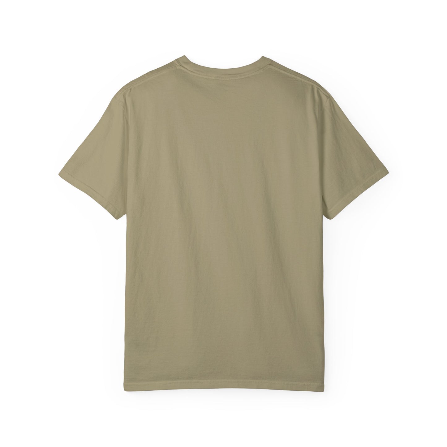 Unisex Garment-Dyed T-shirt with 'PORO' Design - Casual Fashion for Everyday Wear