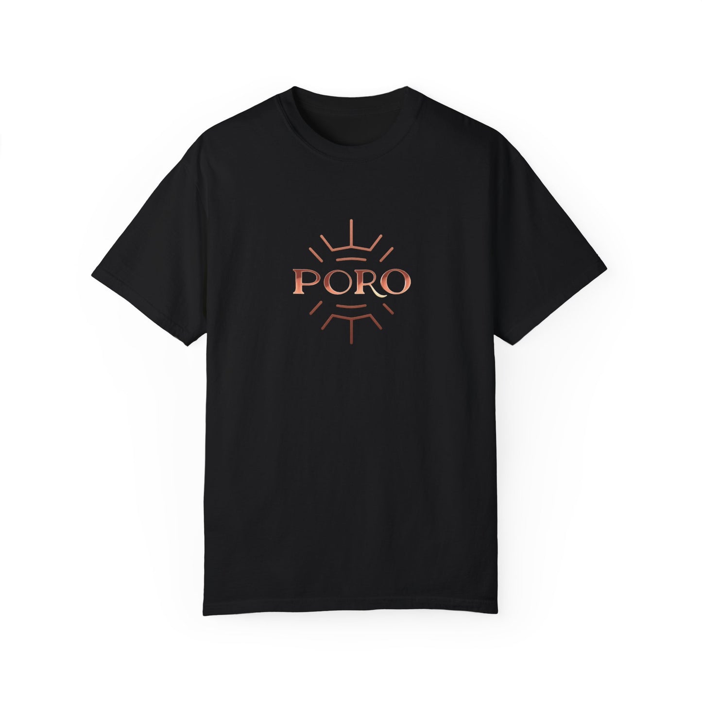 Garment-Dyed T-shirt - Poro Brand - Perfect Fit for Everyone