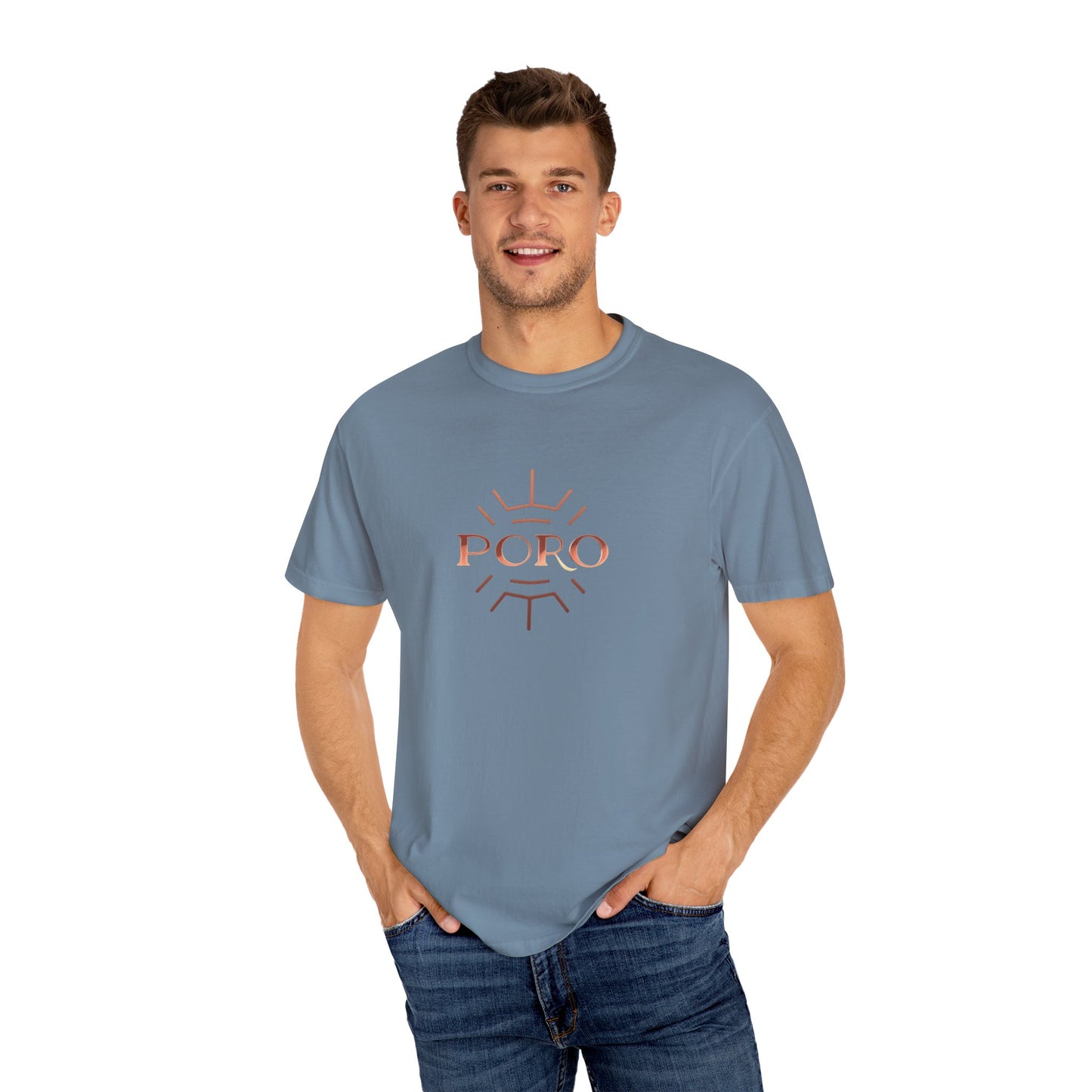 Garment-Dyed T-shirt - Poro Brand - Perfect Fit for Everyone