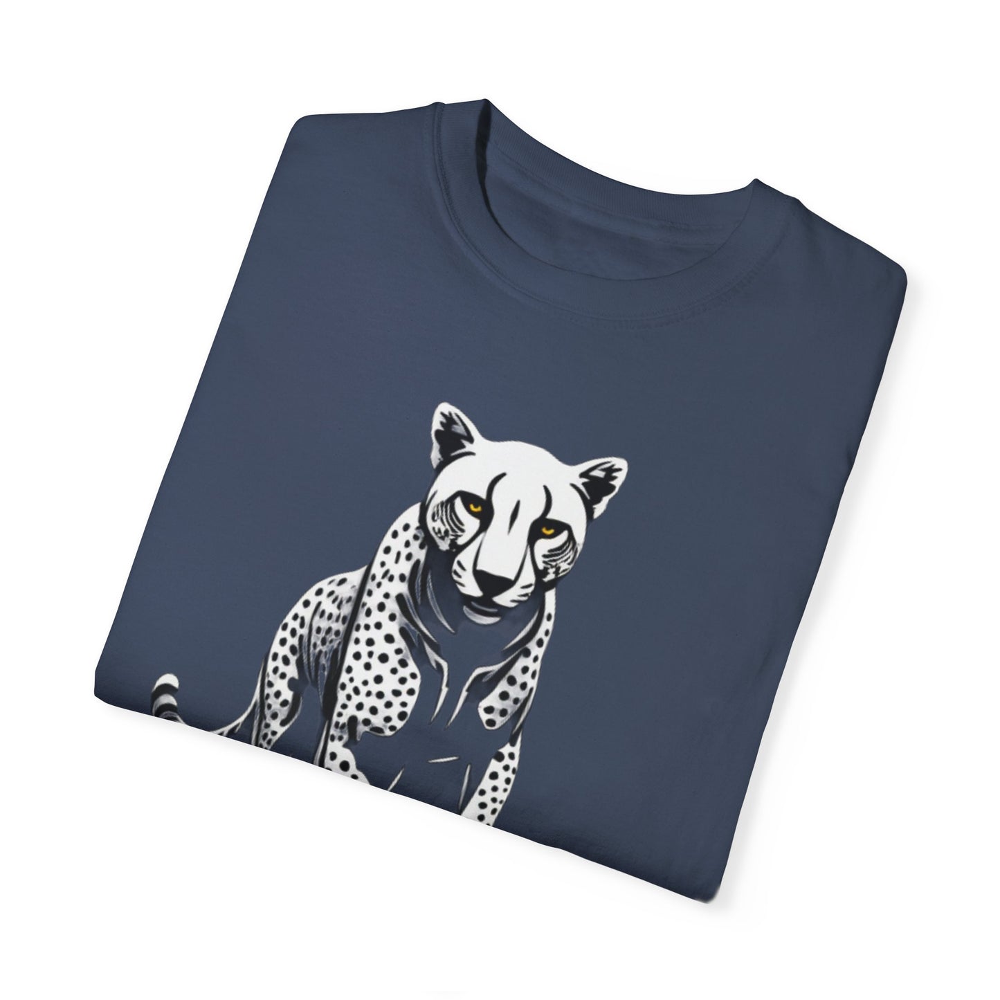Cheetah Graphic Unisex T-Shirt - Wild Animal Art Tee for Nature Lovers poro brand