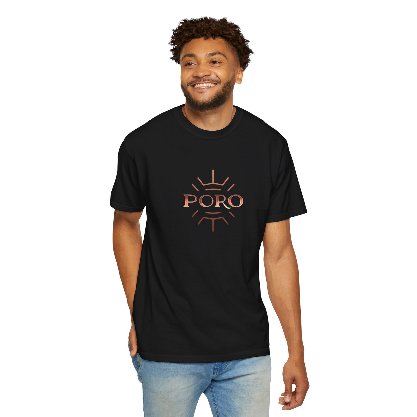 Garment-Dyed T-shirt - Poro Brand - Perfect Fit for Everyone
