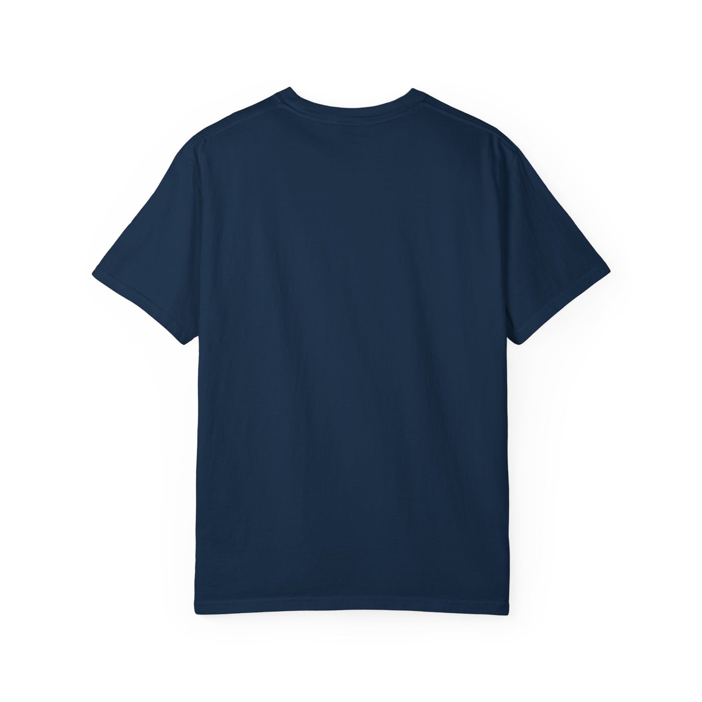Unisex Garment-Dyed T-shirt with 'PORO' Design - Casual Fashion for Everyday Wear