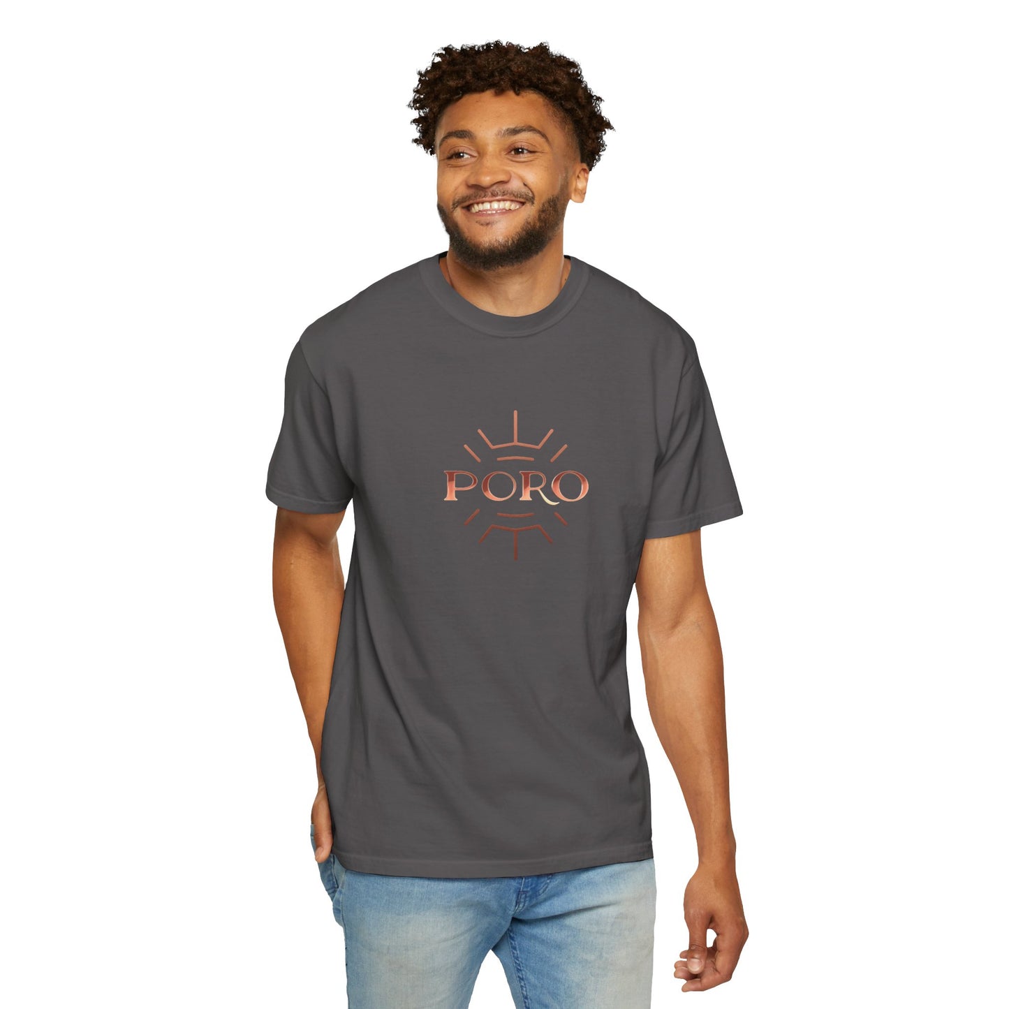 Garment-Dyed T-shirt - Poro Brand - Perfect Fit for Everyone