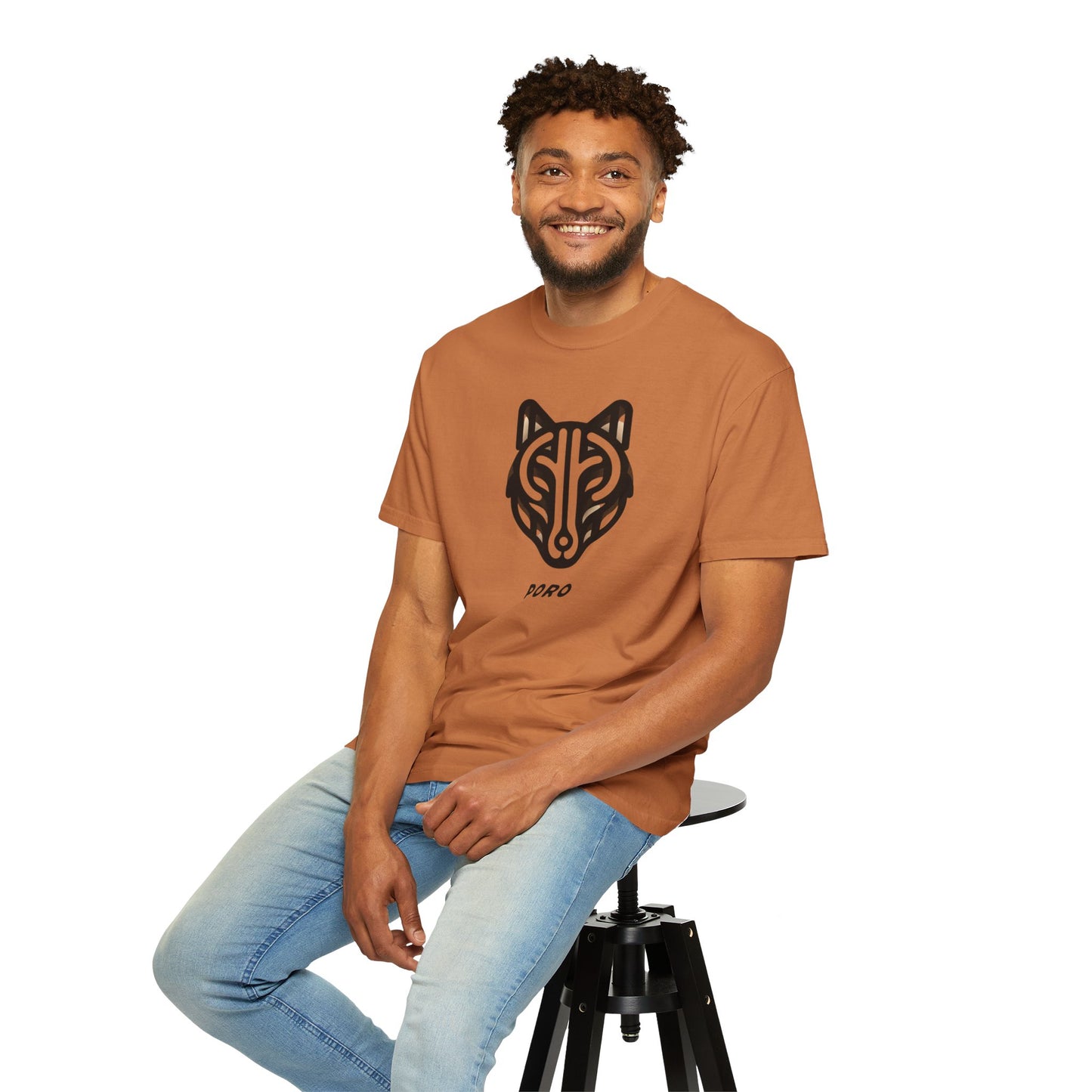 Poro Wolf Unisex T-Shirt - Cool Graphic Tee for Nature Lovers