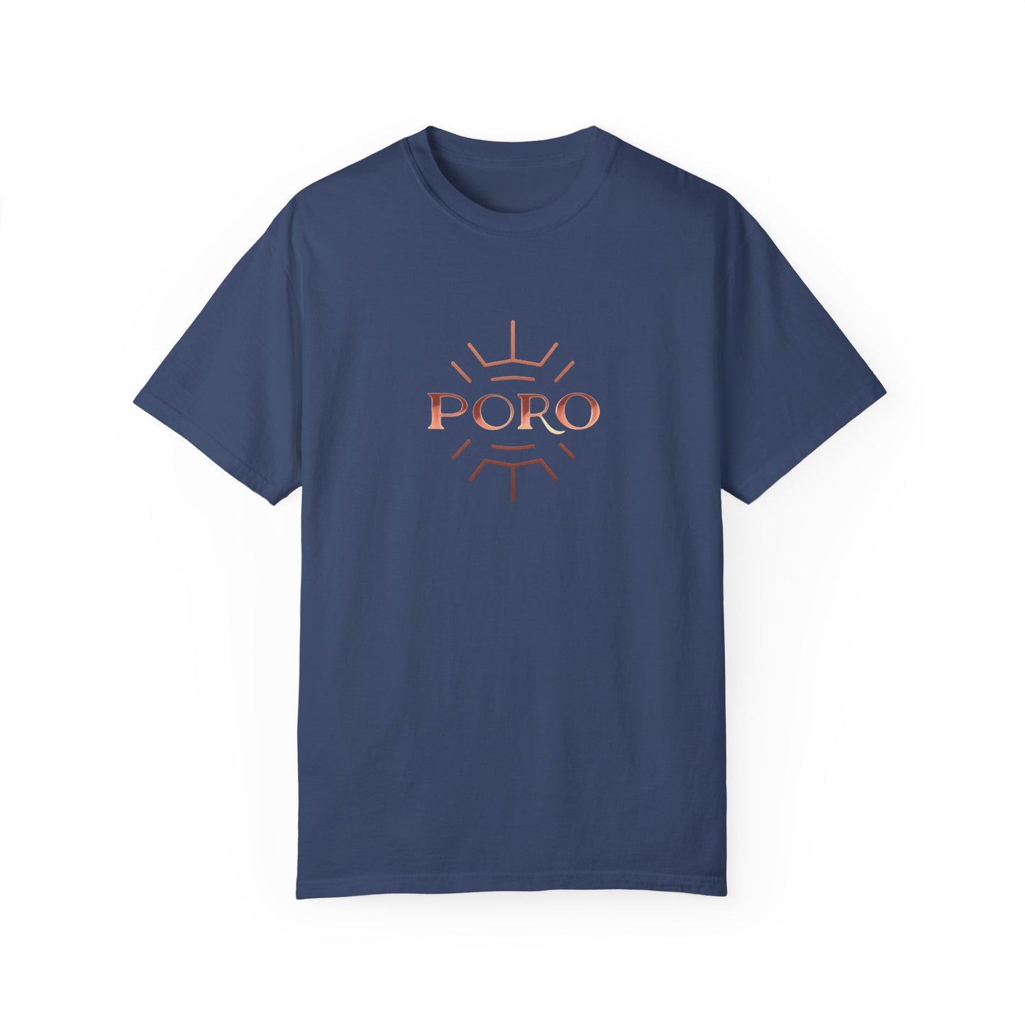 Garment-Dyed T-shirt - Poro Brand - Perfect Fit for Everyone