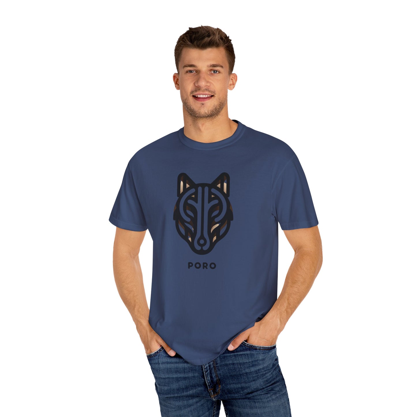 Poro Wolf Unisex T-Shirt - Cool Graphic Tee for Nature Lovers